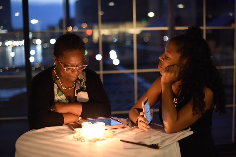 Professional Wedding Planners Working at a Wedding