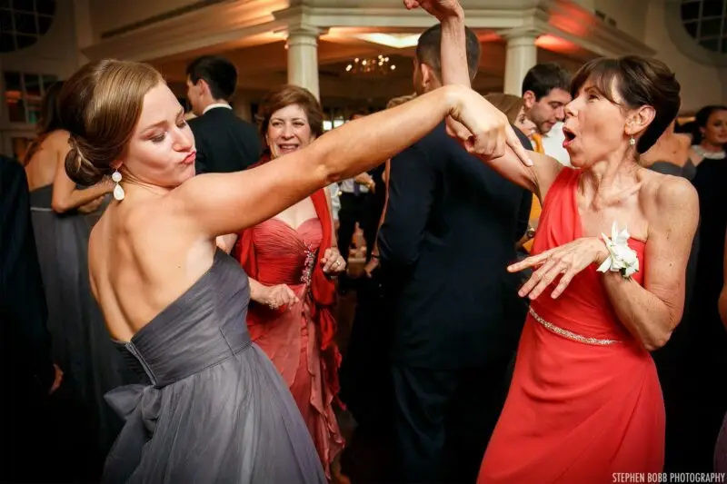 Wedding Guests Dancing